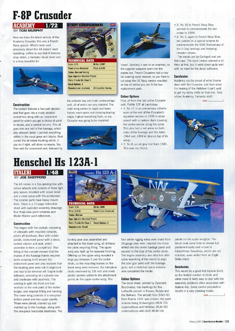 Scale Aviation Modeller International 2007-02